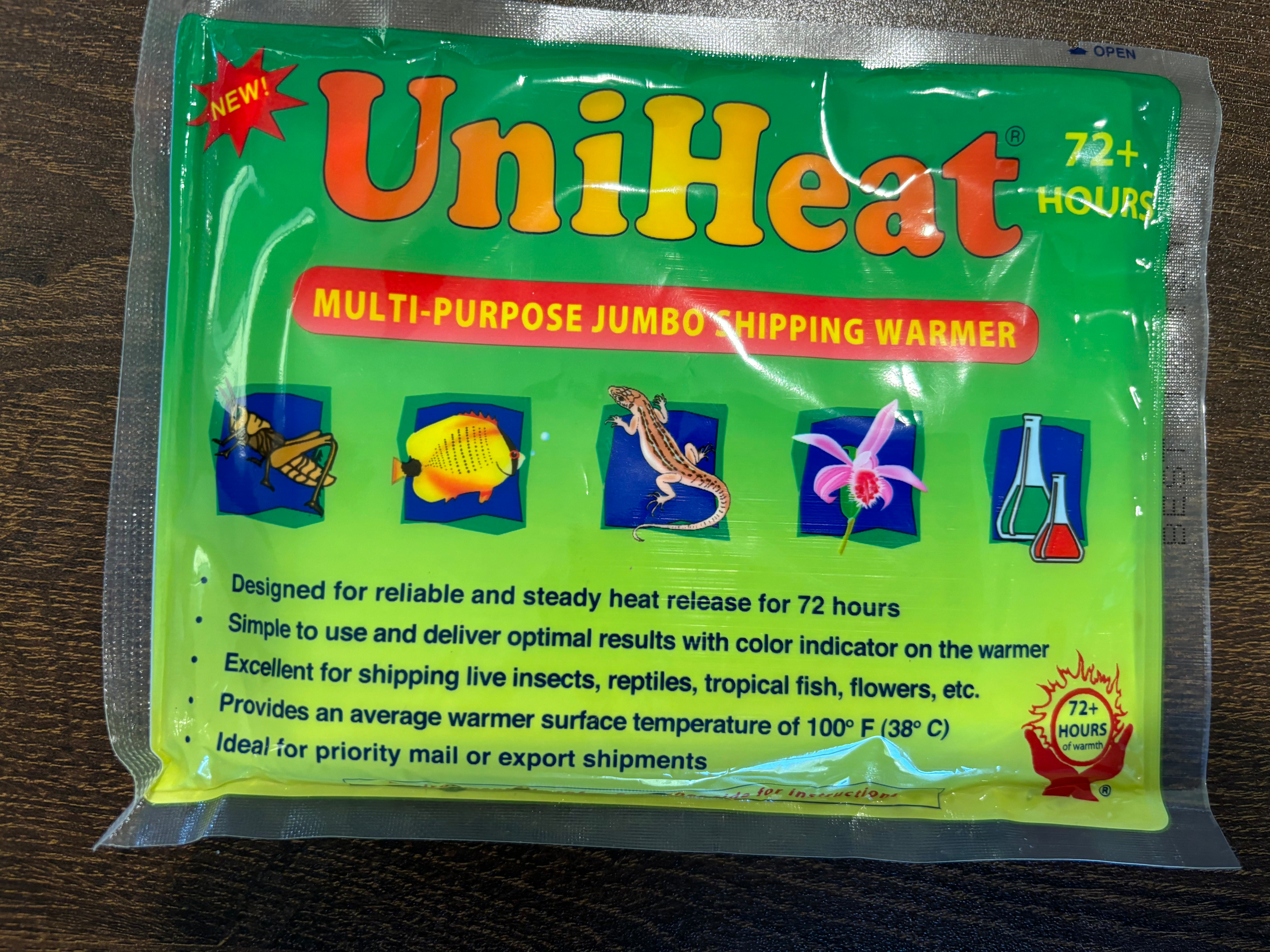 72h heat pack + insulation
