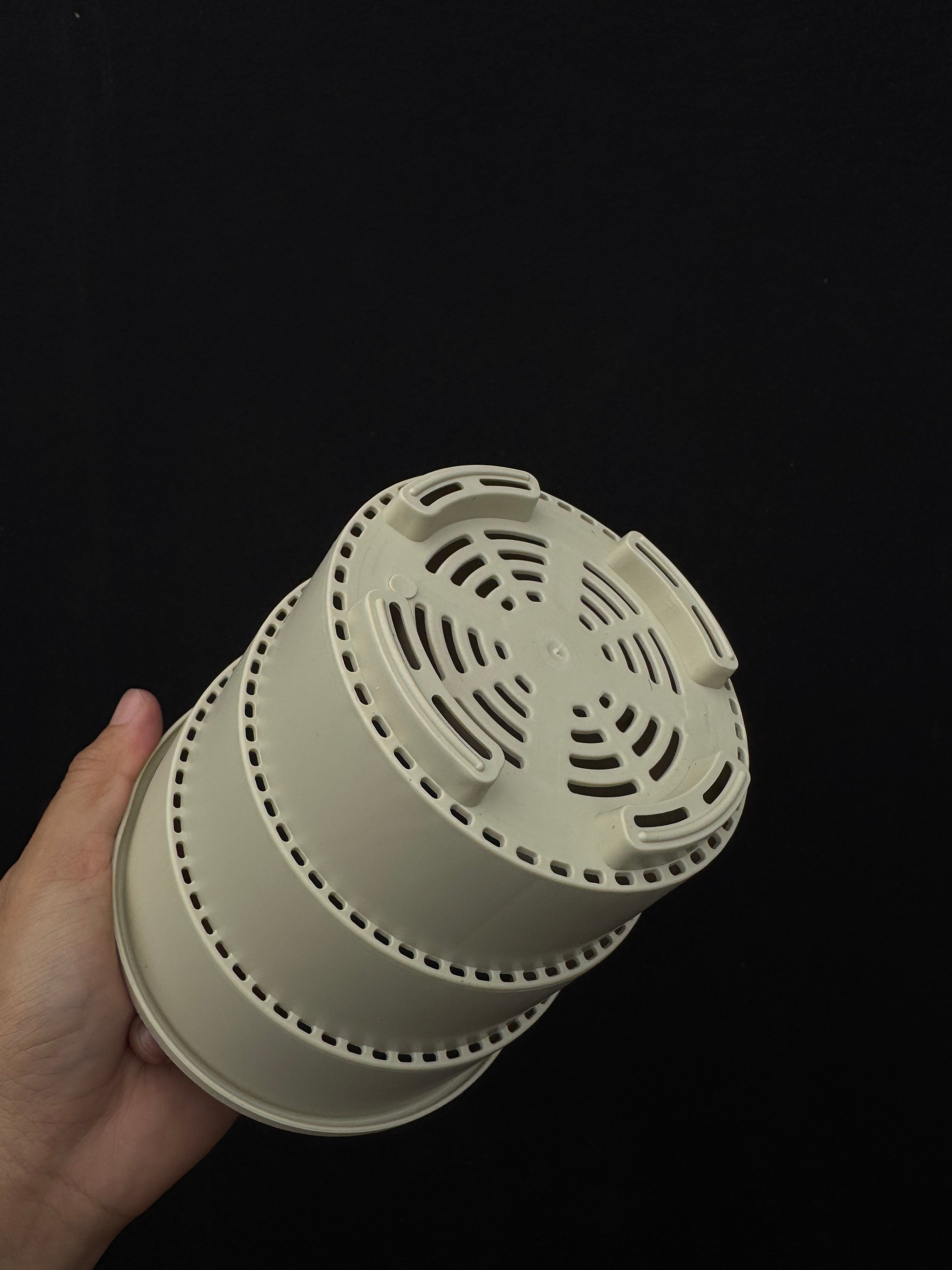 5" Breathable Plastic Aroid Pot (10pcs/pack)